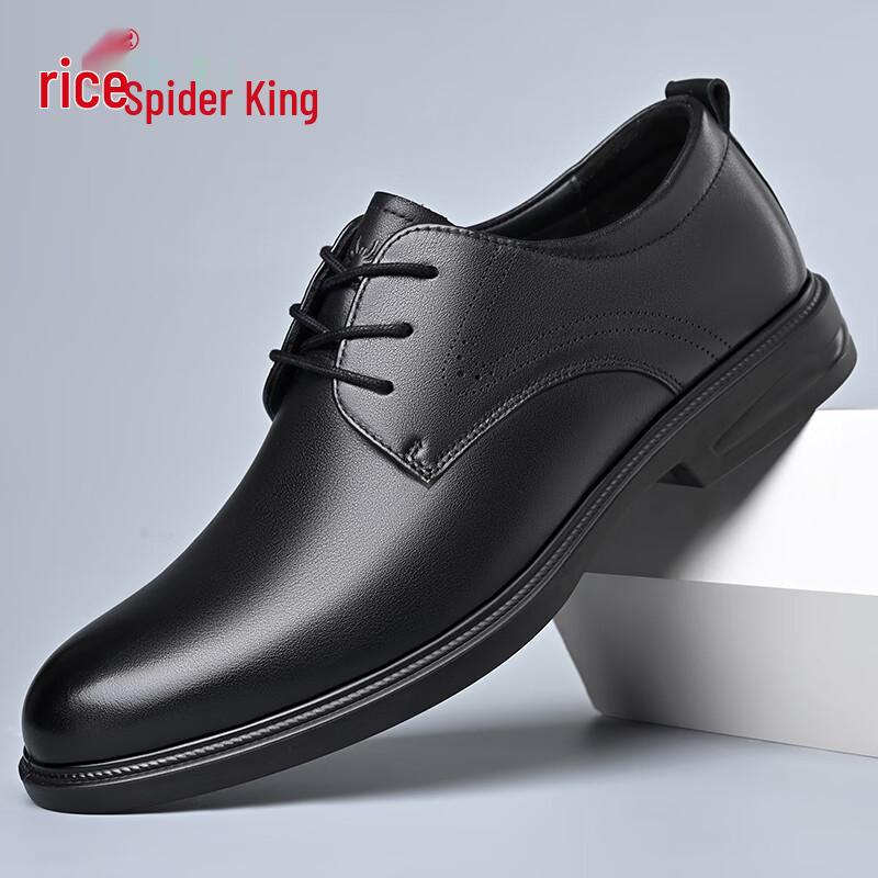 Spider King Men s Lace-Up Business Derby Shoes 37