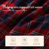 Classic Teddy Girls' Long Sleeve Plaid Princess Dress