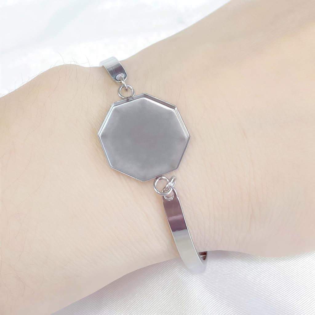 Edelstahl Mode DIY Armband Basis, Schmuckzubehör - Auf Lager