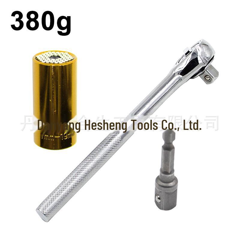 Multi-functional Ratchet Wrench and Drill Tool Set