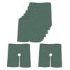 10 Count Tree Mulch Landscape Protector Mat with Hole for Management And Coverage