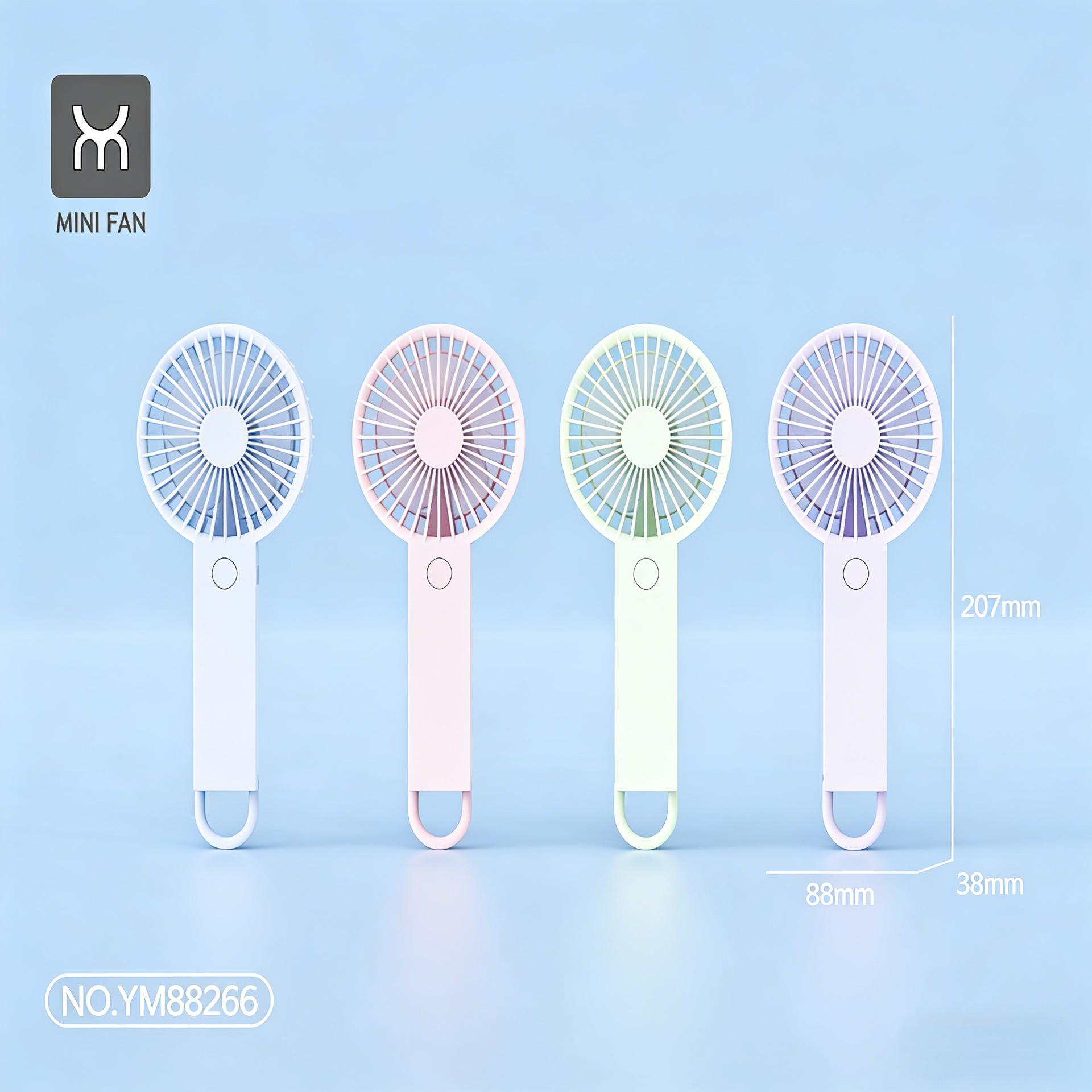 

Portable Mini Handheld Fan with Long Battery Life, Fresh Colors, and Type-C Charging - Ideal for Travel Random Color Delivery