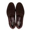 Crockett&Jones BOSTON2 Suede Coin Loafers/ Shoes 7.5 BrownUsed