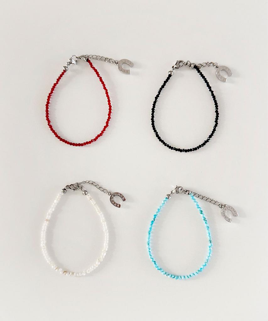 August Harmony Tiny Beads Bracelet / 4 Colors