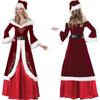 Christmas Clothing Women's Long-sleeved European Retro Court Dress Christmas Clothing Adult Christmas Clothing Long Plus Size
