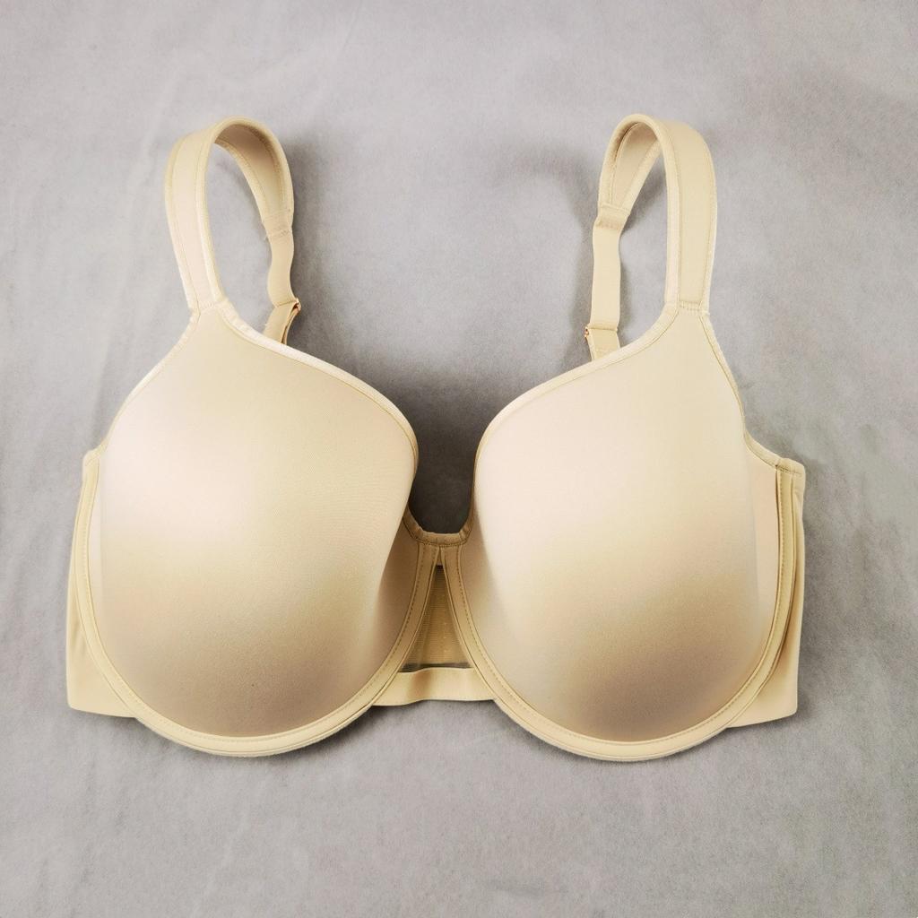 European and American Smooth Wide Shoulder Straps Full Cup Bra Comfortable Large Chest Small Anti-sagging Underwear