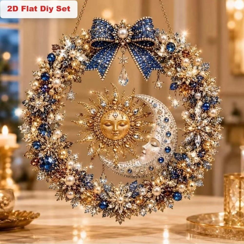 Cat DIY Painting Kit Butterfly Art Hanging Decor Christmas Decor