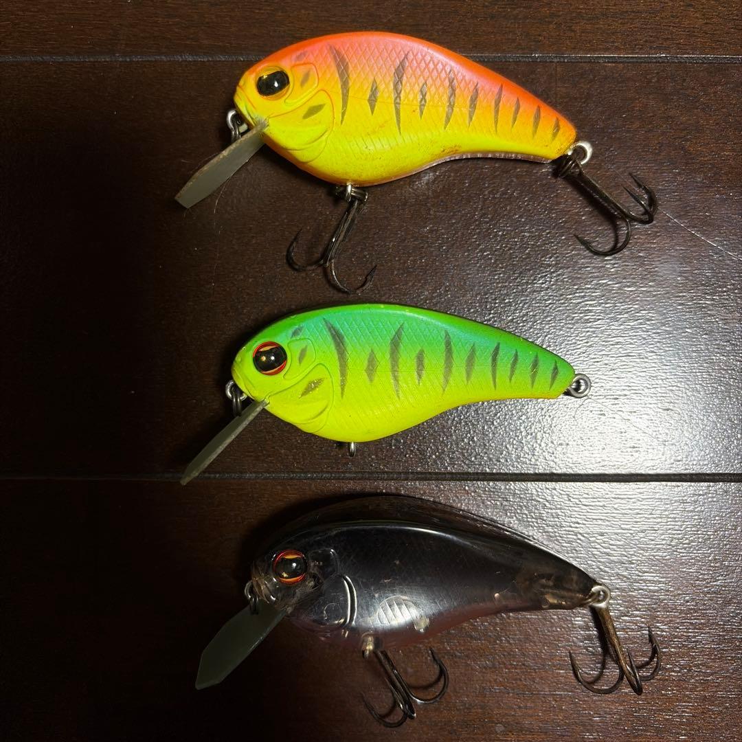 Used [IMAKATSU] Kasumi Jaka Jack Crankbait Set of 3