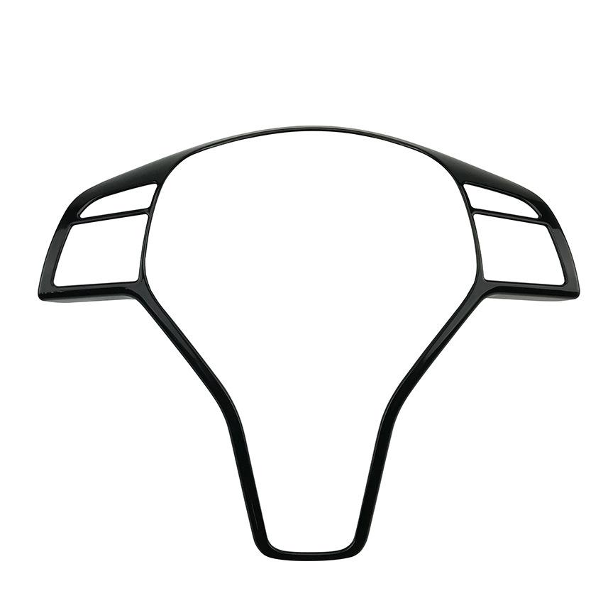 Ruili51 1 for Mercedes Benz A B C E Cla Cls Gla Glk Class W176 W246 W204 W207 Steering Wheel Frame Trim Cover ABS Car