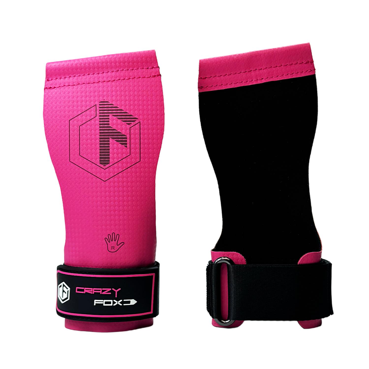 Grips Crazy Fox Hypalon Chalk Free Gym Wod Training Grip Wrist Support Velites Material Quad Ultra Calleras L