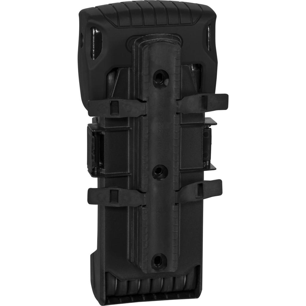 ABUS 62115 Bordo Granit XPlus BK SH Folding Lock with SH Bike Lock 6500K/120 3.90ft Holder,