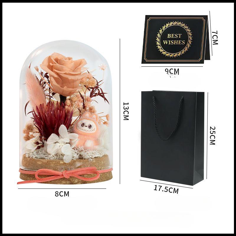 DIY Preserved Flower Material Kit  Rose Preserved Flower Decorative Handcrafted Gift