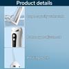 Cordless Water Flosser Teeth Picks with 3 Modes, 4 Replacement Jet Tips, Portable Waterproof 200ML Oral Irrigator Dental Cleaner