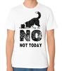 No Not Today Border Collie Funny Dog Unisex Graphic T-Shirt Attitude Tee