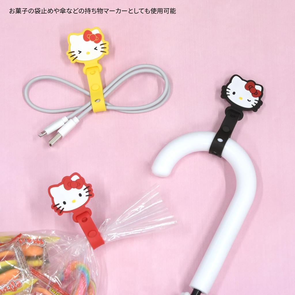 Gourmandies Sanrio Charaktere Kabelbinder Hello Kitty SANG-398KT
