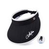 Spring and summer outdoor large brim face covering sun hat simple letter empty top sun protection hat versatile fashion sun hat