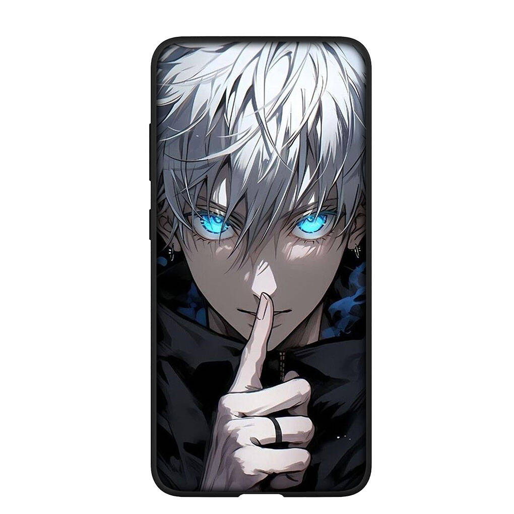 Case for iPhone 17 16 15 Xiaomi Poco F8 F7 X7 X6 M8 C85 C75 C71 Redmi Note 14 13 12 11 Pro Max A3 A4 14C 13C 15C Cute Gojo Satoru Jujutsu Kaisen Cover