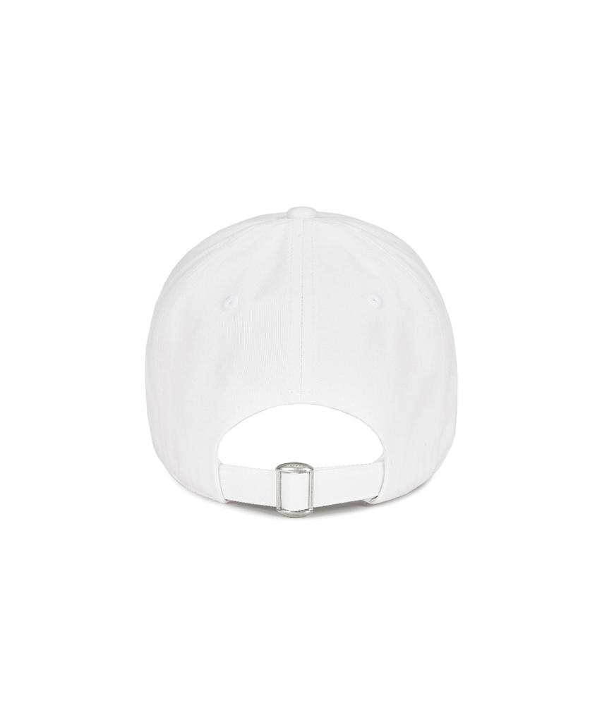 Bajal Va Curved Patch Ball Cap White