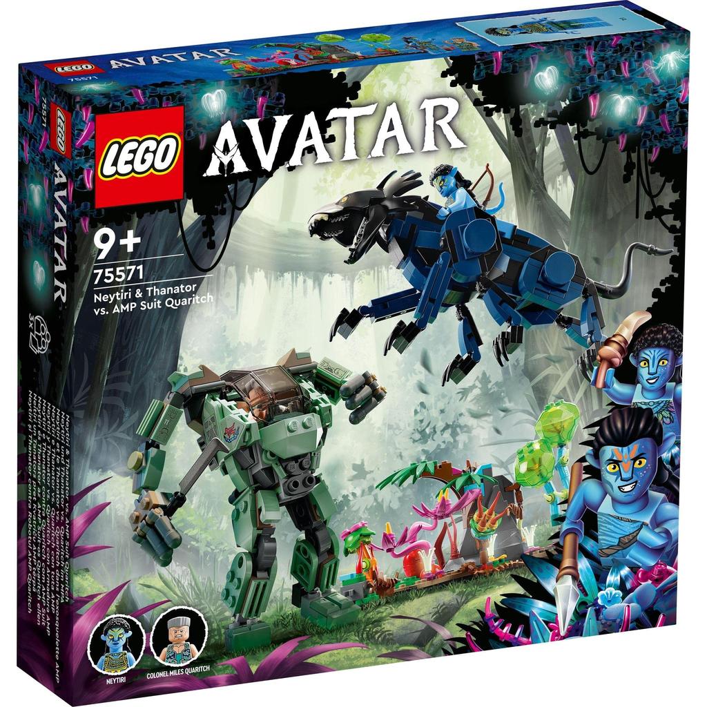 LEGO Avatar Neytiri Colonel Quaritch 75571 Toy Block Současnost Fantasy Film Kluci Dívky Věk vs.. 9+