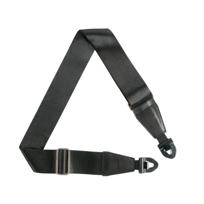 Adjustable Guitar Strap Acoustic Guitar Shoulder Belt Strap with Leather Ends Stringed Instrument Accessories