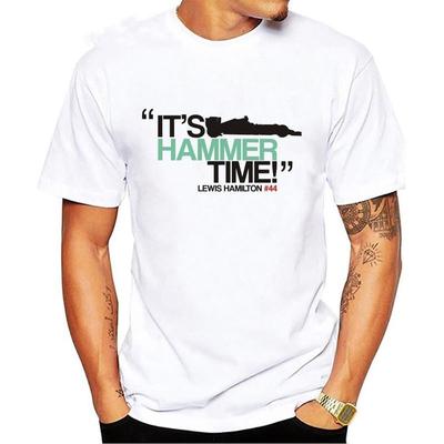 ItS Hammer Time Lewis Hamilton Unisex tričko Homme Fitness Clothing Krátký rukáv