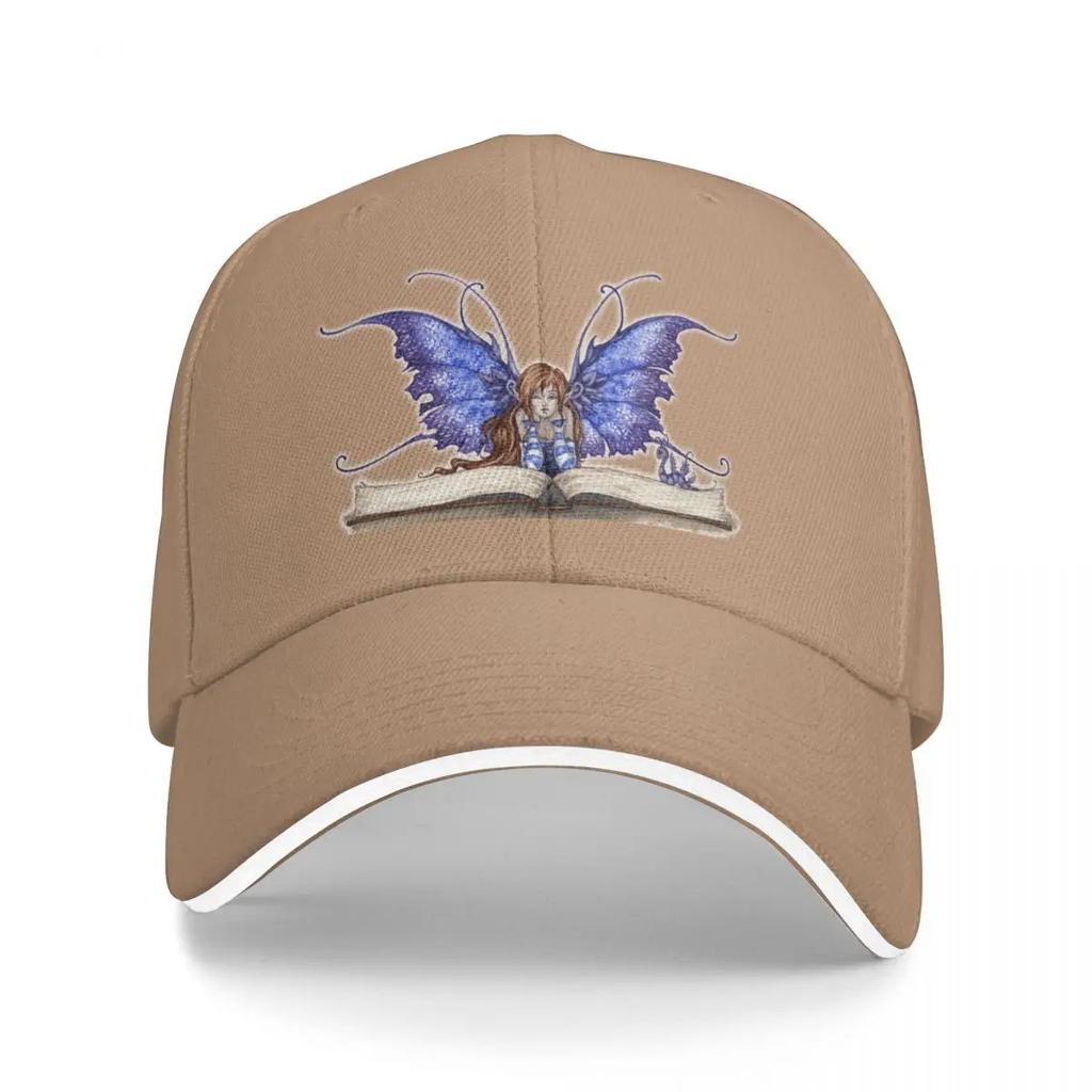 Bookworm Book Fairy Baseball Cap Winter hat Golf Hat Women Unisexs