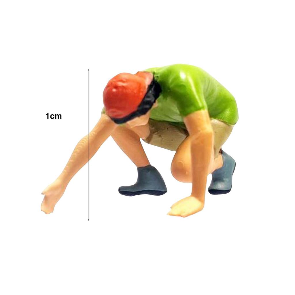 1:87 Model Figures Collectibles Model Trains People Figures Miniature for DIY