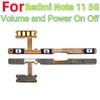 Power ON OFF Mute Switch Control Key Volume Button Flex Cable for Xiaomi Redmi Note 11 5G Power On Off Volume