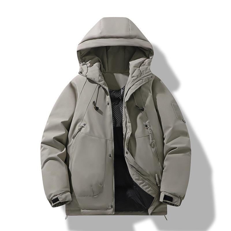 

New Cotton Jacket Work Jacket Outdoor Casual Waterproof Jacket Couple Cotton Jacket S