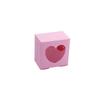 100pcs DIY Paper Box with Window Paper Gift Box Cake Packaging for Wedding Home Party Muffin Packaging