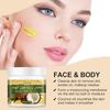 200g Coconut Oil Face & Body Scrub-Deeply cleaning and smoothing skin-Nourishes the skin and makes it smoother