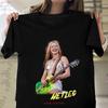 Wet Leg Is Back With Guitar T Shirt Cc132 Vintage Comfortable Stretched Stylish Slightly Graphic Streetwear Fashion