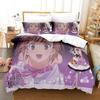 New Misaka Mikoto Bedding Set Single Twin Full Queen King Size Bed Set Adult Kid Bedroom Duvet cover Sets 3D Anime Bed Sheet Set