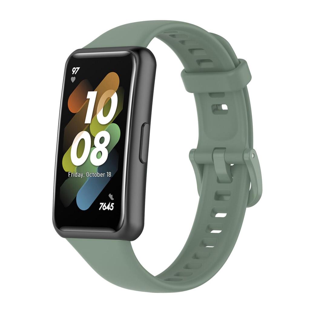 Silikonový řemínek pro Huawei Band 7 - Kompatibilní náhrada za oficiální verzi a verzi Honor.