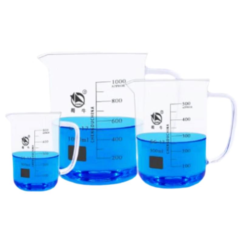 Shu Niu High Borosilicate Glass Beaker with Handle