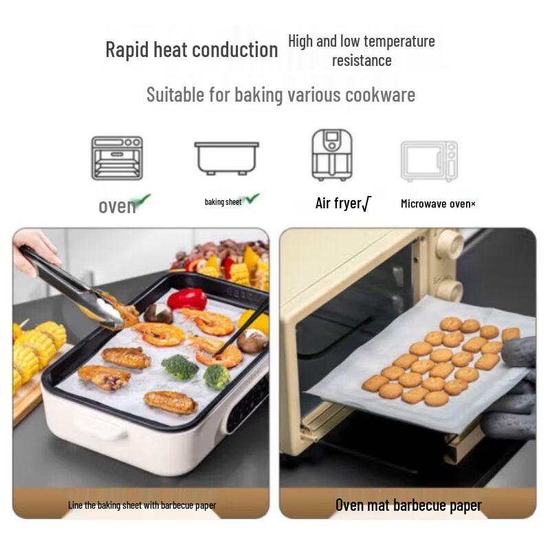 Minai Verdicktes Silikon Back- & Grillpapier