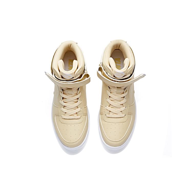 New Anta Life Collection High Top Skateboard Shoes Men's Apricot 91748060-5