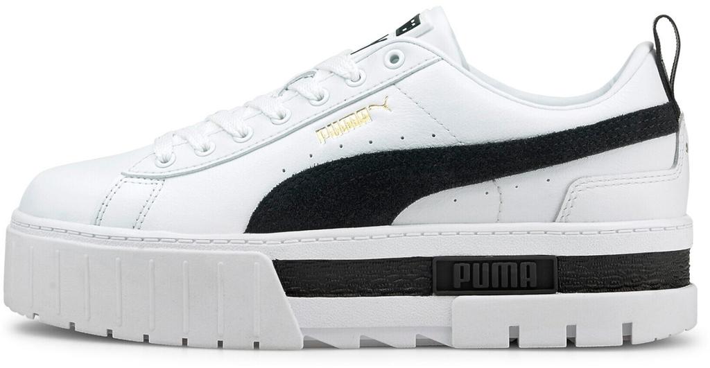 Кроссовки Puma Mayze Leather Women белый/черный