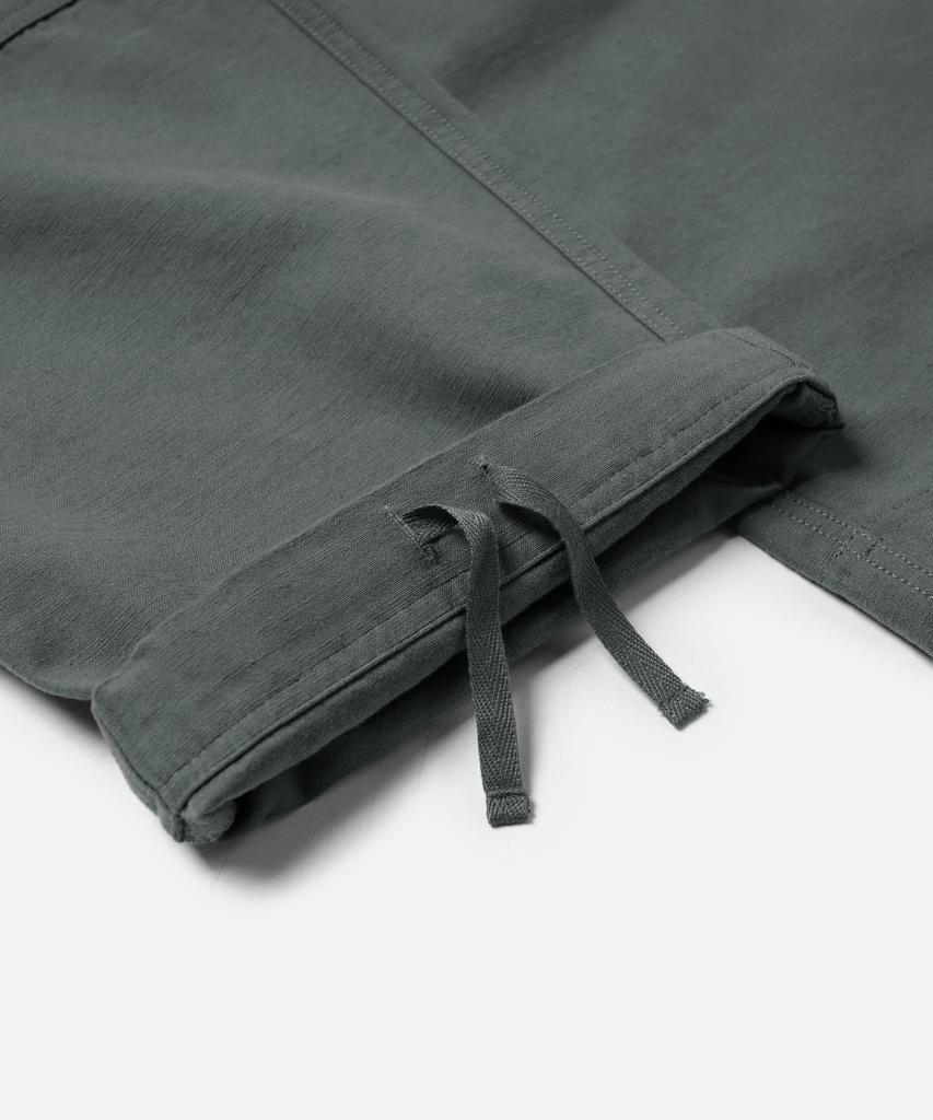 FRIZMWORKS Backsatin Royal Navy Combat Pants _ Steel Gray