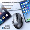 Rechargeable Bluetooth Wireless Silent Mouse for Office and Gaming - PM6