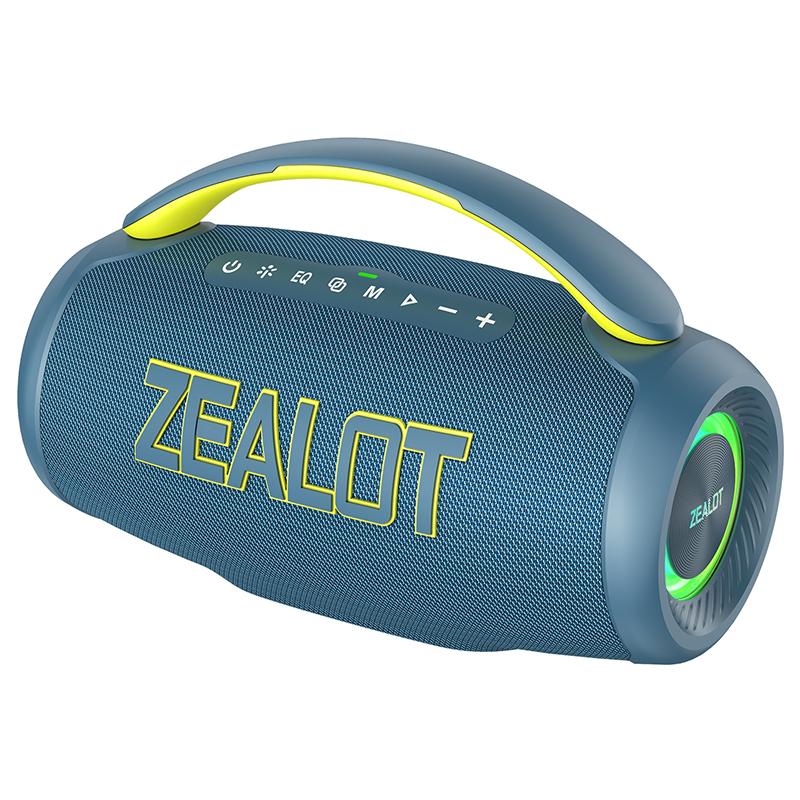 Chinese Factory New Model Zealot P12 Wireless Speaker 60W High Power Big Battery for Camping Outdoor
