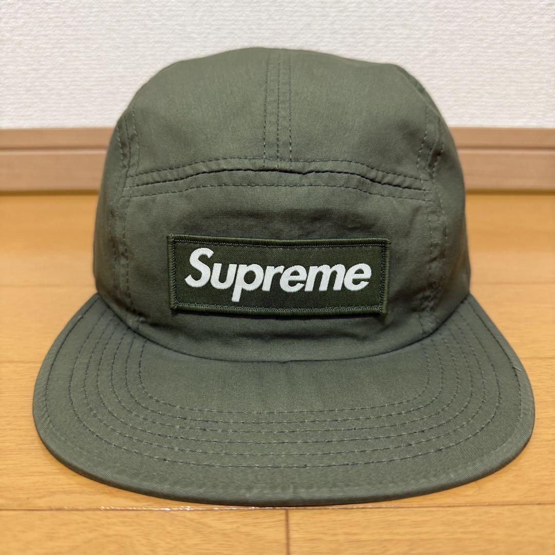 

[USED] Supreme Grid Camo Camp Cap Olive 14ss