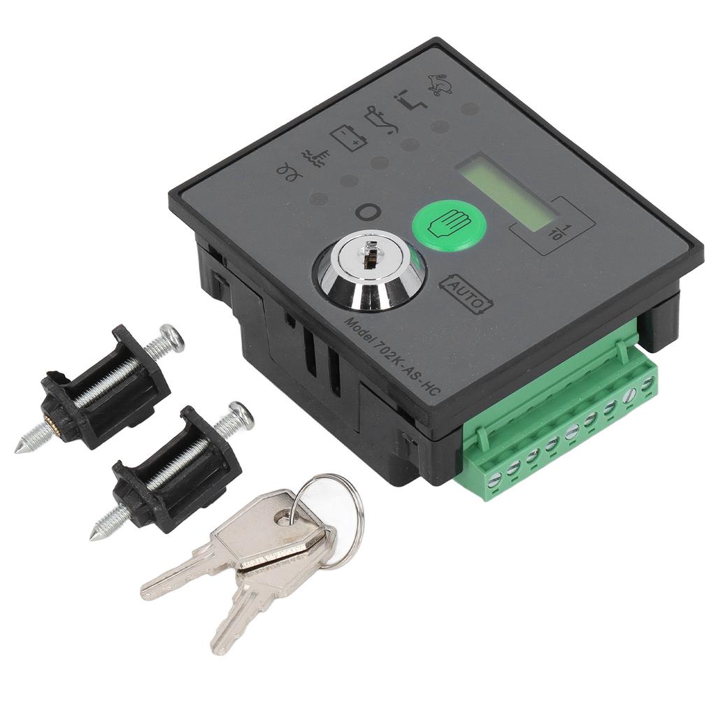 Generator Control Module Auto Start LED Indicator LCD Screen Genset Controller 8?35VDC