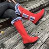 Winter Warm High Snow Boots Women's 2025 New Belt Buckle Plus Size Fleece Thickened Wool Wool Cotton Shoes
