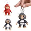 Chaveiro Macaco Punch Seu Pequeno Amigo de Pelúcia Chaveiro Mochila Bolsa de Mão Bolsa de Carro Chaveiro Pingente Acessórios
