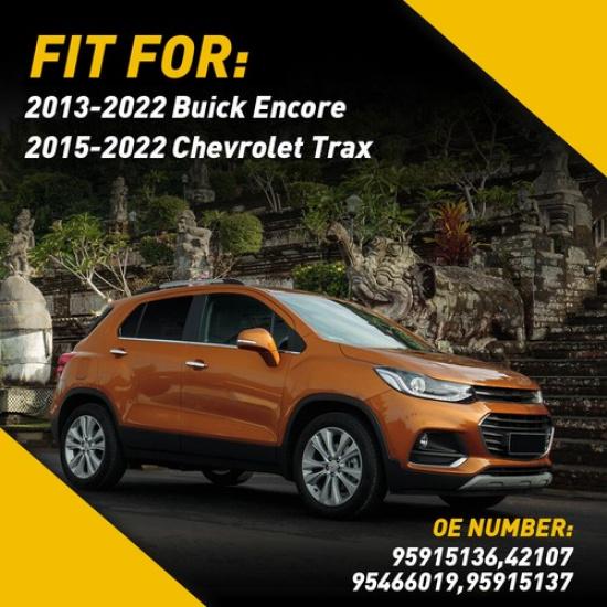 2013- Chevrolet Trax Buick Encore Rear Windshield Wiper Arm Blade EOA | AUXITO | Aftermarket Branded | Easy Tallation | 2 Years Manufacturer Warranty