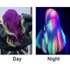 Haarspangen Leuchtende Haarverlängerungen Neon Falsches Haar Farbiges Synthetisches Haar Party