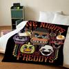 Game F-FiveNightsAtFreddys Throw Blankets Soft Warm Flannel Blanket Bedding for Bed Living Room Home Sofa