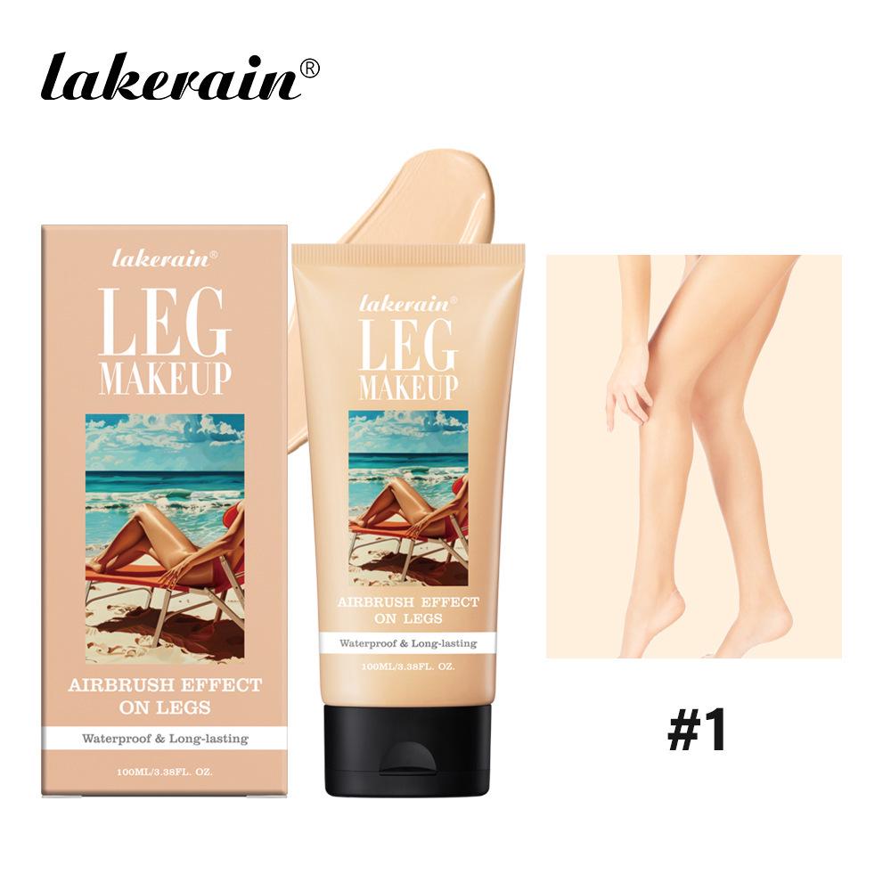 Lakerain 100 ml Långvarig Mörkbrun Benmakeup & Concealer Solbränningslotion