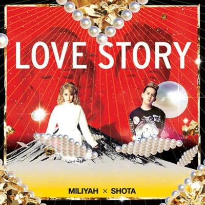 CD MILIYAH KATO X SHOTA SHIMIZU - LOVE STORY(shokaiseisangenteiban)(D Japan ObiJapanese Pop/Rock Used